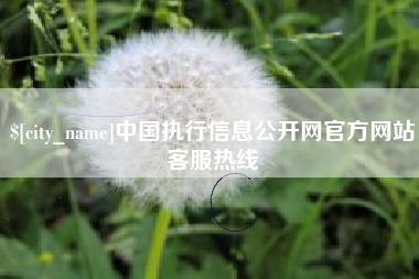 单县中国执行信息公开网官方网站客服热线