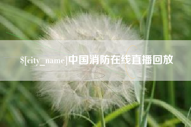 单县中国消防在线直播回放