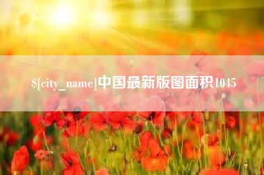 单县中国最新版图面积1045