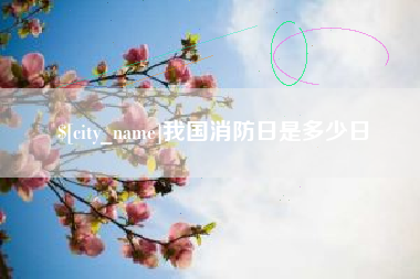 单县我国消防日是多少日