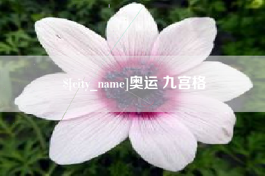 单县奥运 九宫格