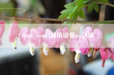 单县消防设备ccc认证