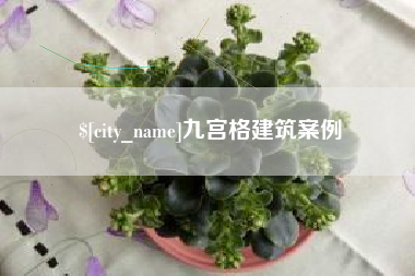 单县九宫格建筑案例