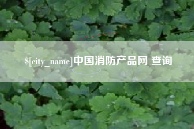 单县中国消防产品网 查询