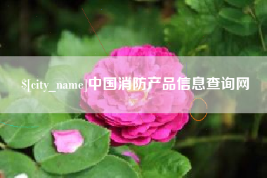单县中国消防产品信息查询网