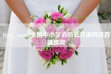 单县全国中小学消防公开课网络直播视频