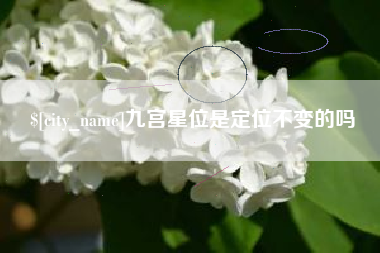 单县九宫星位是定位不变的吗