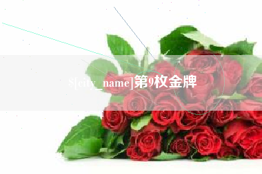 单县第9枚金牌